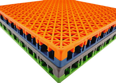 Lắp sàn Futsal đầy màu sắc 250mm * 250mm * 12.7mm